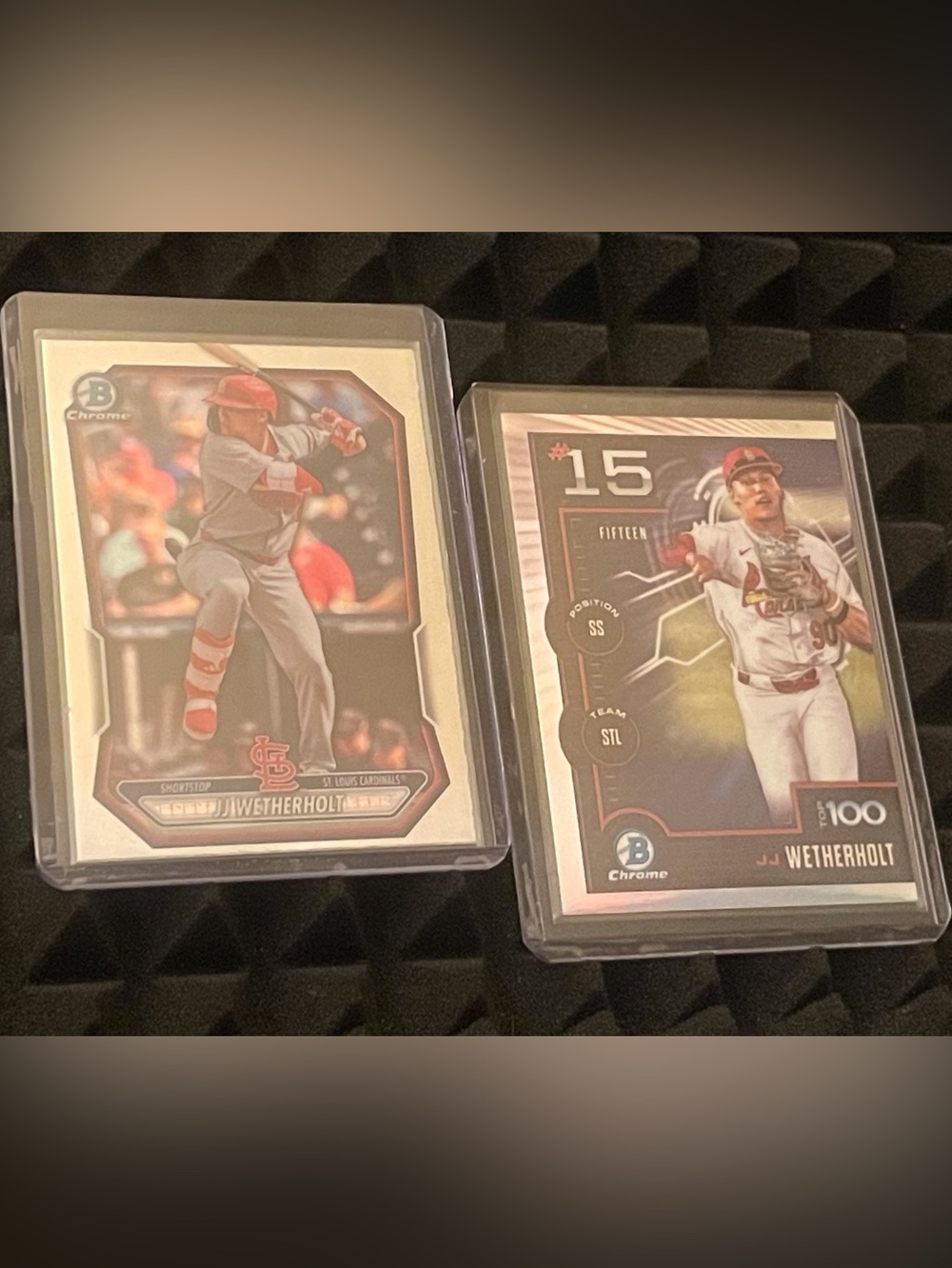 JJ Wetherholt 2025-26 Bowman Baseball+Topps 100 Scouts